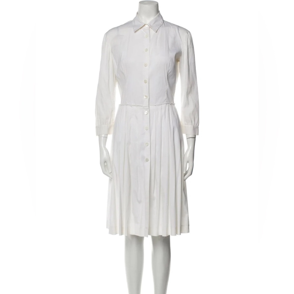 PRADA made in Italy Midi length shirt dress, size 42 US4
